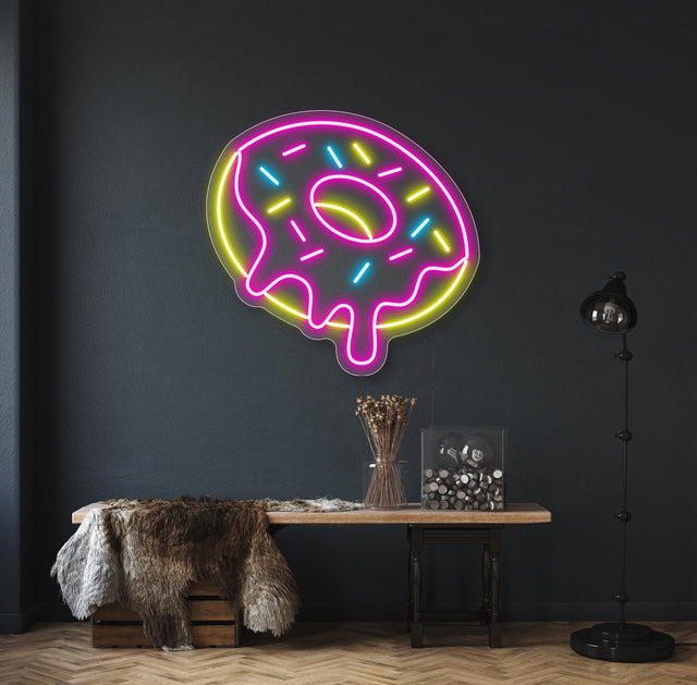 Donut Led Neon Sign - CityNeon