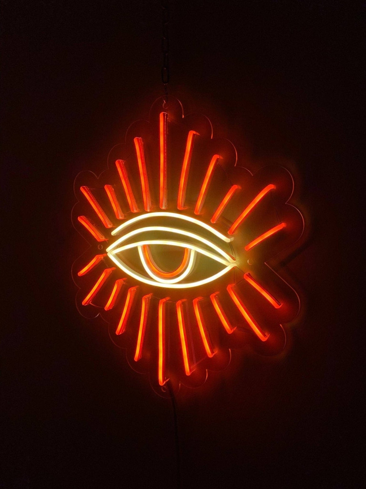 Eye neon sign - CityNeon