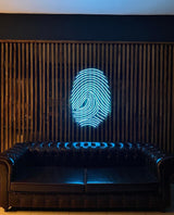 Fingerprint Neon Sign - Contemporary Art for Accent Walls - CityNeon