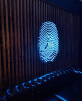 Fingerprint Neon Sign - Contemporary Art for Accent Walls - CityNeon