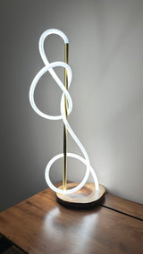 Floor Lamp Nodulia - Chandelier Lamp, SAFE Minimalist standing pendant lamp - CityNeon