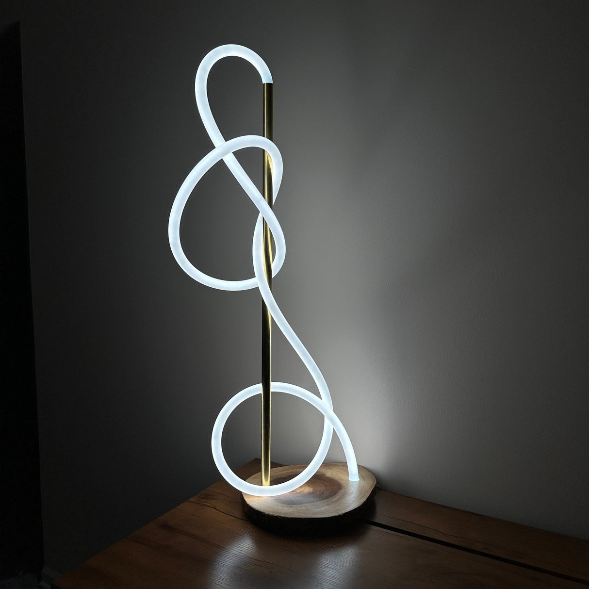 Floor Lamp Nodulia - Chandelier Lamp, SAFE Minimalist standing pendant lamp - CityNeon