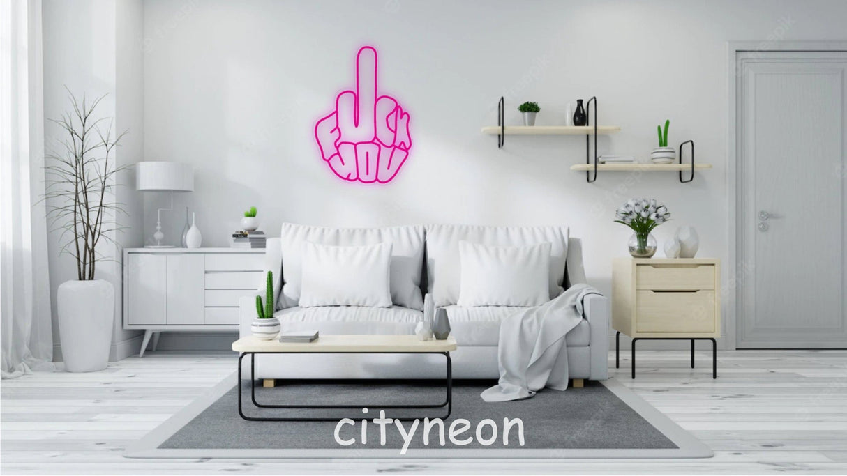 Fuck neon sign - CityNeon