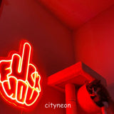 Fuck neon sign - CityNeon