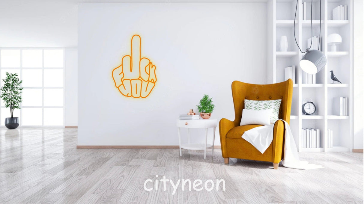 Fuck neon sign - CityNeon