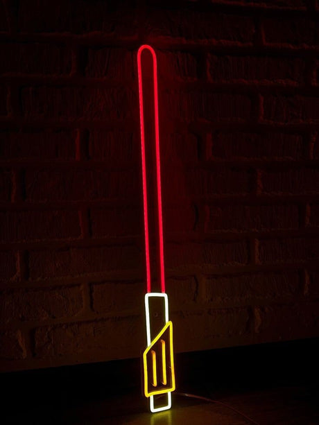 Galactic Glow LED Lightsaber Neon Sign - CityNeon