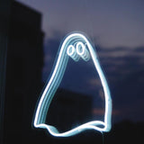 Ghost Neon Sign | Spooky Halloween Led Neon Lamp | Halloween Light Decor - CityNeon