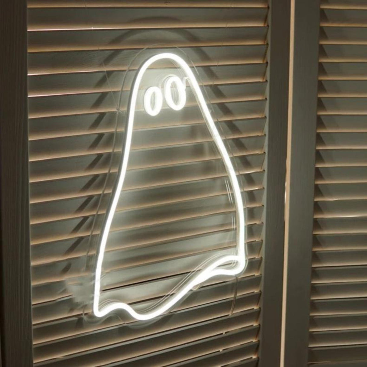 Ghost Neon Sign | Spooky Halloween Led Neon Lamp | Halloween Light Decor - CityNeon