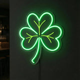 Green Clover LED Neon Sign - CityNeon
