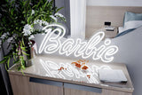 Barbie Neon Sign | Girls Neon Sign | Beauty Salon Decor