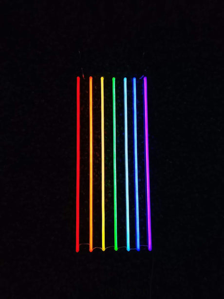 Rainbow Neon Sign - Rainbow neon lamp, Gay Pride Decor, gay wedding gift, lesbian home decor, unique led neon light, Pride Wall Decor