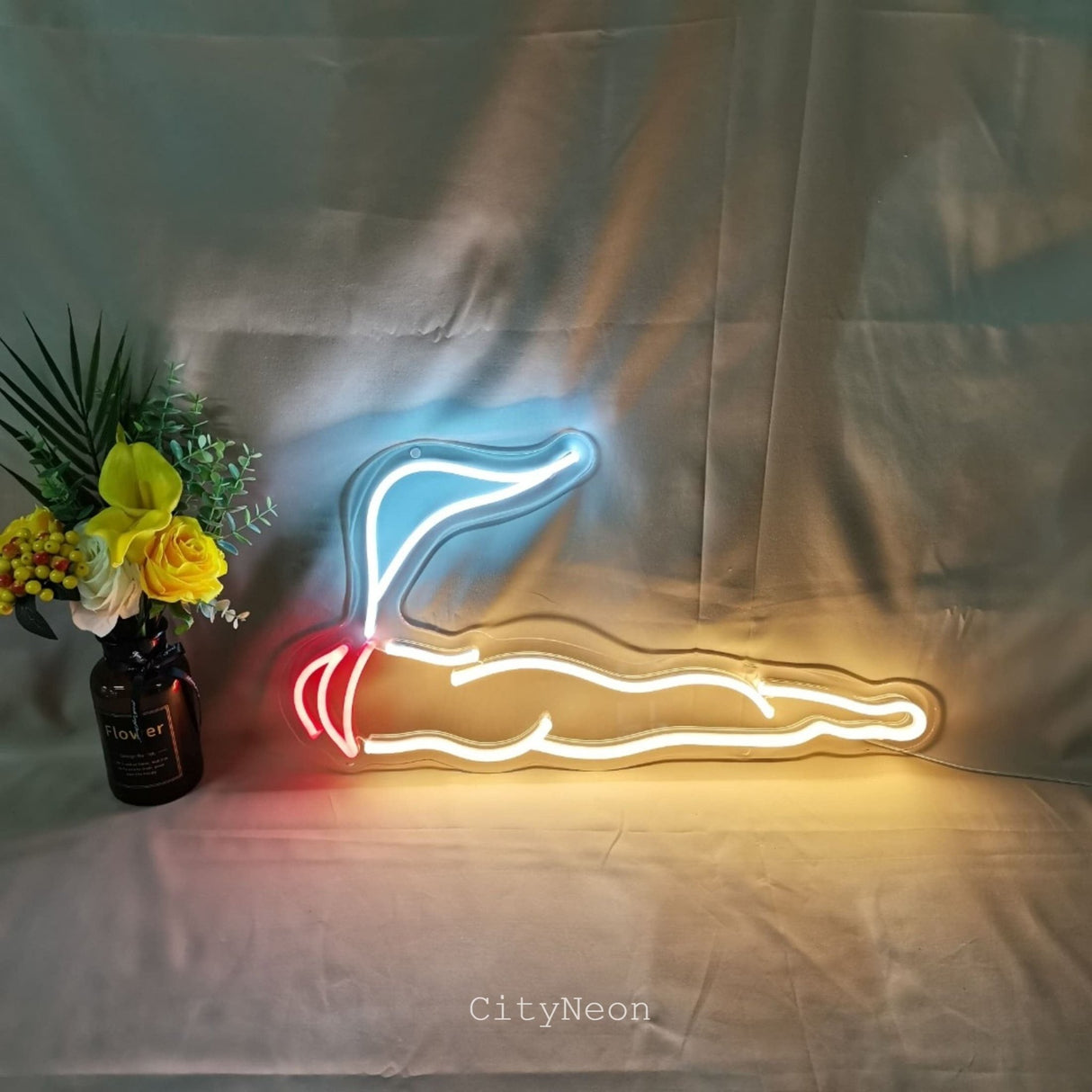 Joint Neon Sign - Smoke Shop Decor, Dispensary Decoration - CityNeon