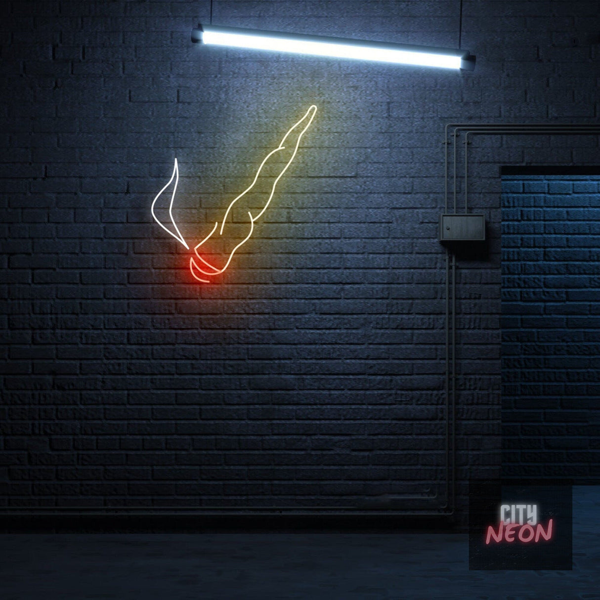 Joint Neon Sign - Smoke Shop Decor, Dispensary Decoration - CityNeon