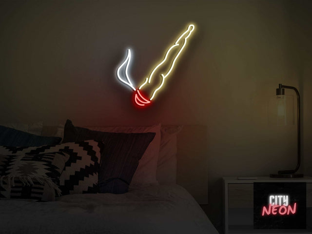 Joint Neon Sign - Smoke Shop Decor, Dispensary Decoration - CityNeon