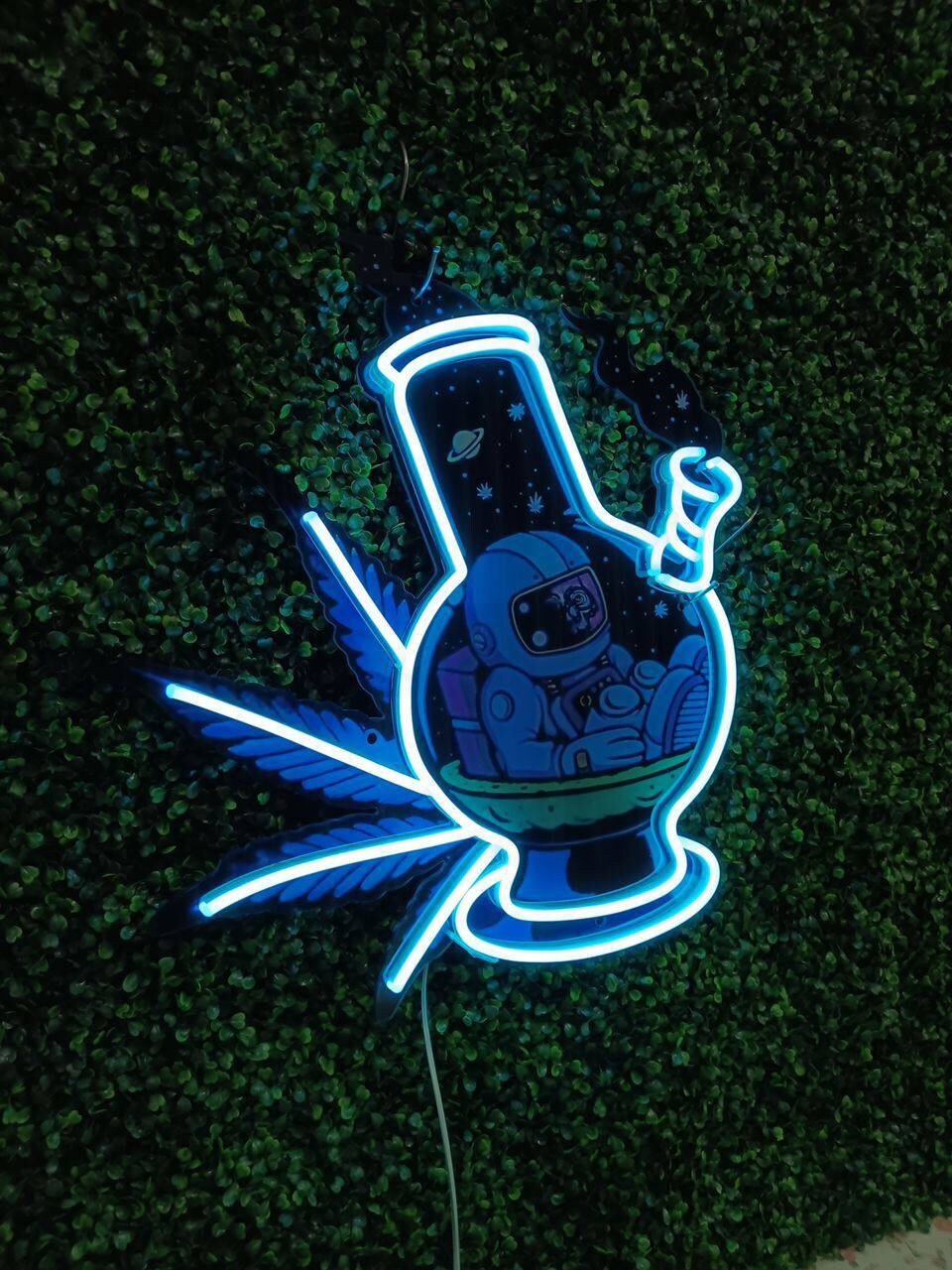 Led Smoke Sign for Dispensary Shop - CityNeon