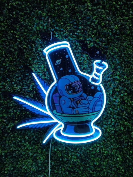 Led Smoke Sign for Dispensary Shop - CityNeon