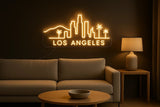 Los Angeles City Skyline Neon Sign - CityNeon