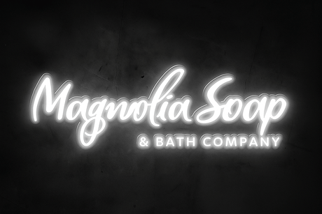 "Magnolia Soap and Bath" LED Neon Sign - CityNeon