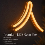 Minimalist LED Neon Wall Art, Feng Shui Symbol Neon Sign, Zen Wall Decor, Harmony Happiness Good Fortune Light, Modern Home Decor - CityNeon
