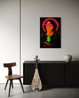 Mona Lisa Neon LED Wall Art – Illuminated Pop Art Decor for Home, Loft, Office | Modern Neon Sign, Graffiti Art, Unique Wall Decor - CityNeon