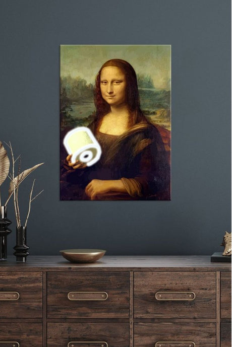 Mona Lisa Towel - Neon Contemporary Art - CityNeon