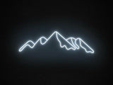 Mountain Led neon Sign | Bedroom Neon Sign | Mountain led light | Mountains wall art - CityNeon