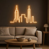 New York City Skyline Neon Sign - CityNeon