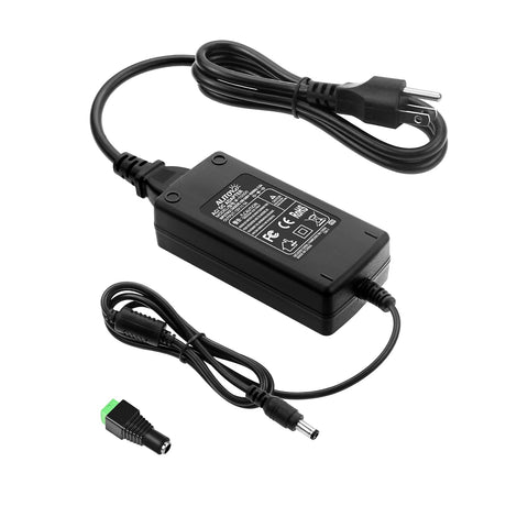 Power Supply Adapter Converter Transformer AC 100 - 240V Input with 5.5x2.5mm DC Output Jack for LED Signs - CityNeon