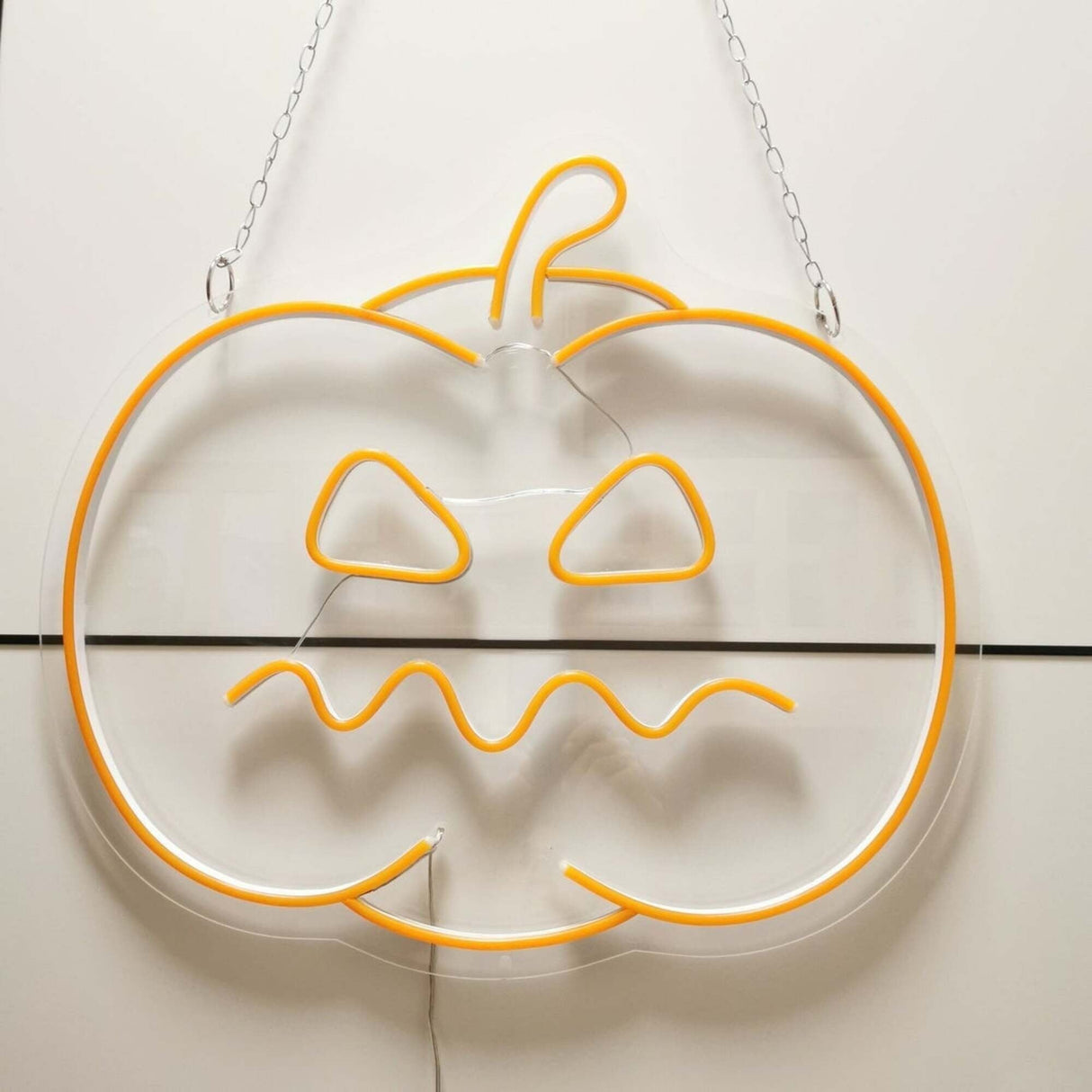 Pumpkin Neon Sign | Halloween Neon Light | Haloween Decor | Pumpkin Led Light | Halloween Door Sign - CityNeon