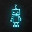 Robot Neon Sign - CityNeon