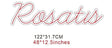 Rosati's LED Neon sign Text - CityNeon