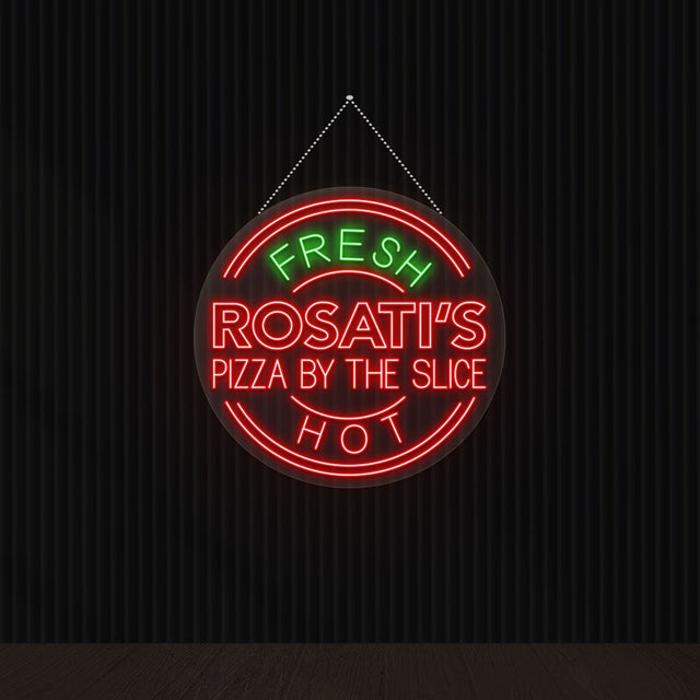 Rosati's Prototype LED Neon sign payment - CityNeon