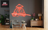 Samurai neon sign - Gamer Wall Art - CityNeon