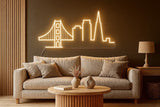 San Francisco City Skyline Neon Sign - CityNeon