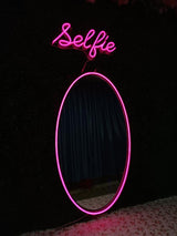 Selfie neon mirror - CityNeon