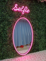 Selfie neon mirror - CityNeon