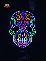 Skull Neon Sign Calavera - CityNeon