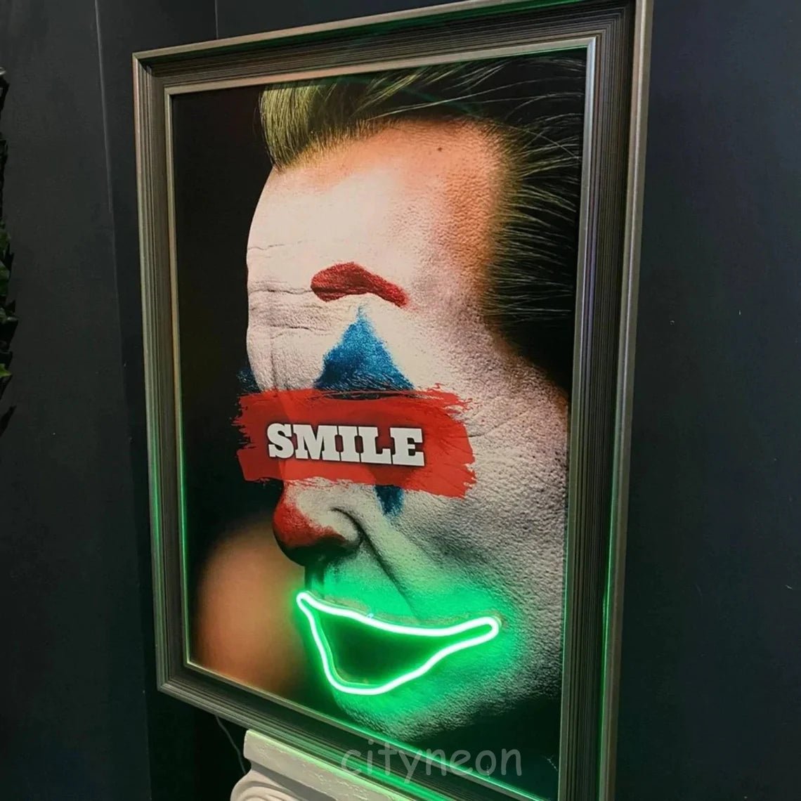 Smile Painting Neon Art - CityNeon