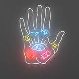 Spiritual Hand neon sign - CityNeon