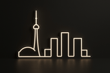 Toronto City Skyline Neon Sign - CityNeon