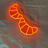 Two Neon Croissants Sign - CityNeon