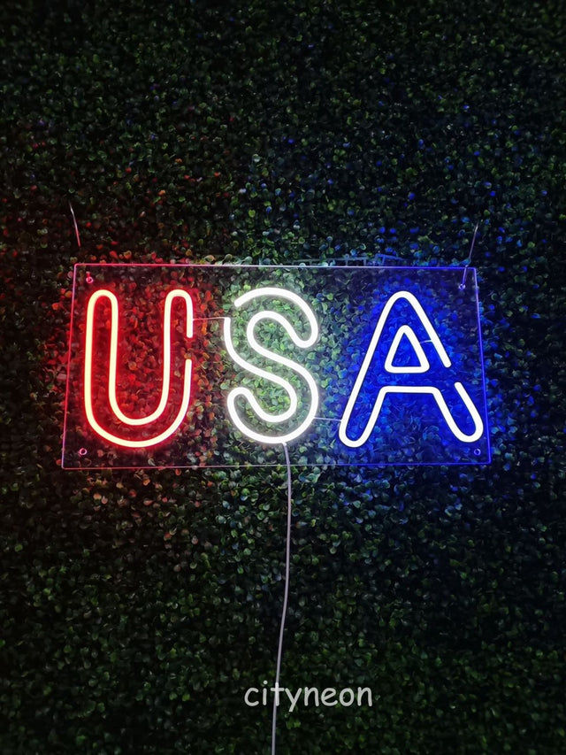 USA Neon Sign - CityNeon