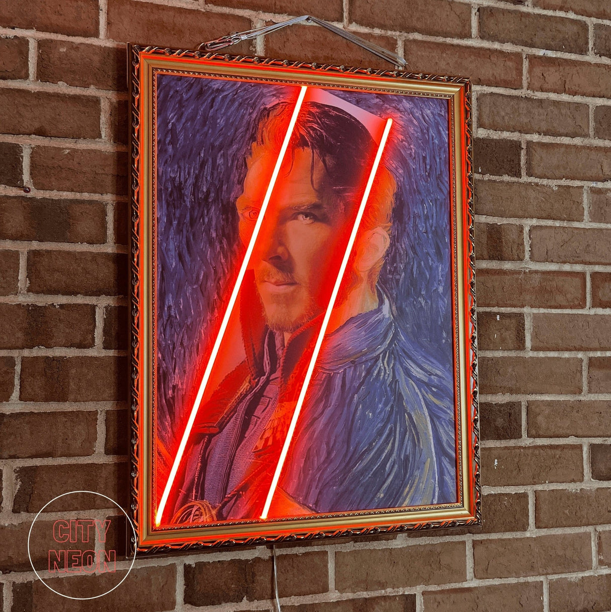 Van Gogh Painting Neon Art - Famous Paintings - CityNeon