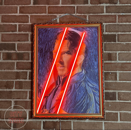 Van Gogh Painting Neon Art - Famous Paintings - CityNeon