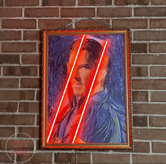 Van Gogh Painting Neon Art - Famous Paintings - CityNeon