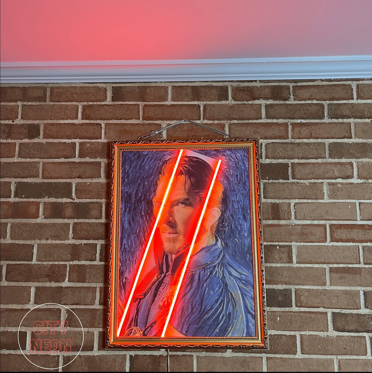 Van Gogh Painting Neon Art - Famous Paintings - CityNeon