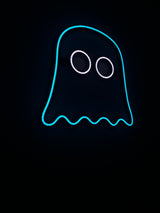 Whimsical Ghost Glow: Personalized LED Neon Lamp for Kids' Rooms – A Unique Ghost Wall Decor and Night Lamp - CityNeon