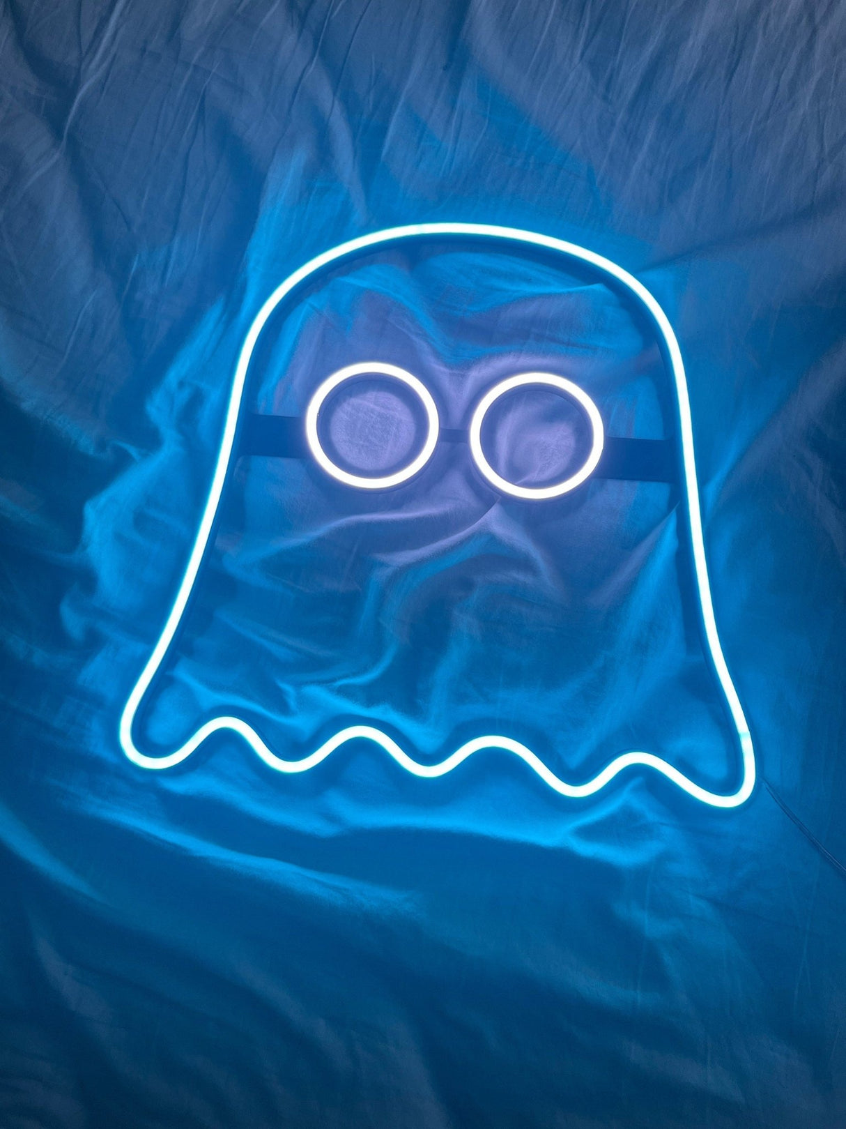 Whimsical Ghost Glow: Personalized LED Neon Lamp for Kids' Rooms – A Unique Ghost Wall Decor and Night Lamp - CityNeon