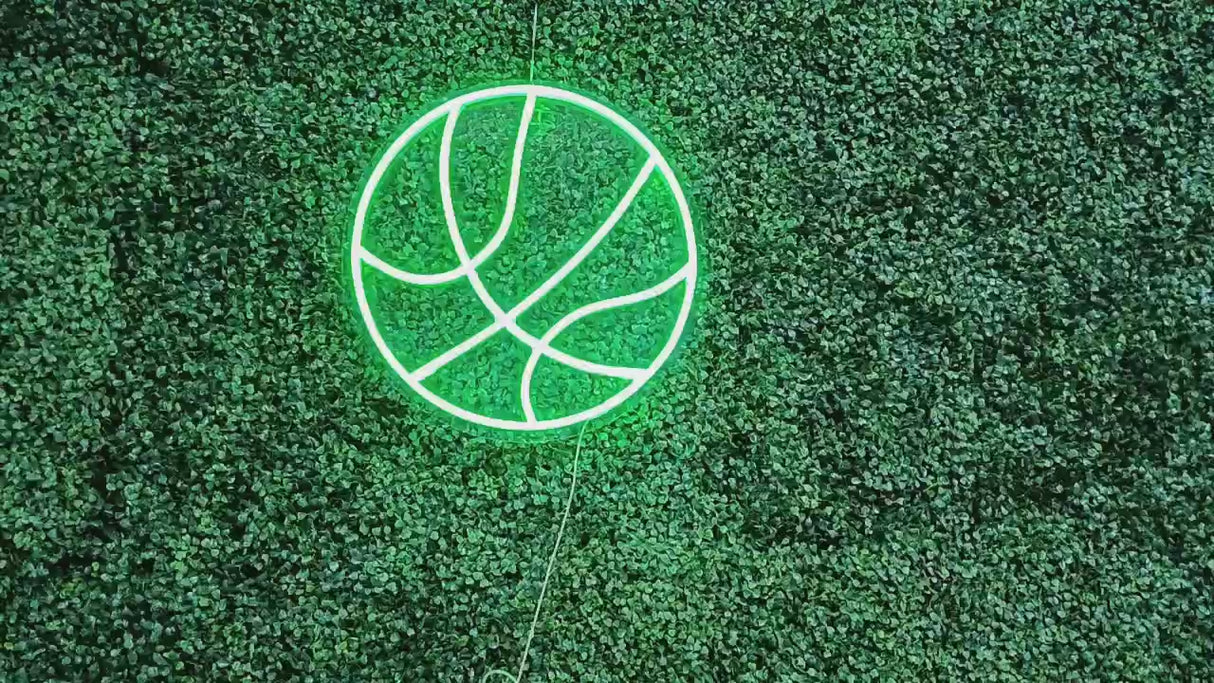 Basketball LED neon sign